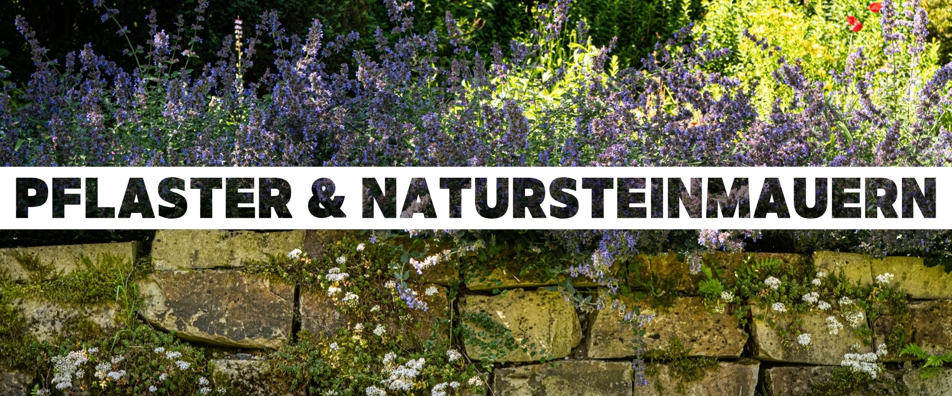 Mauern aus Naturstein bauen lassen
