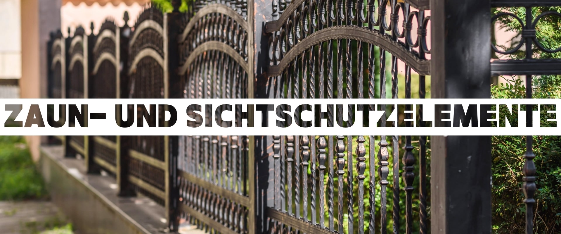 Zaun und Sichtschutzelemente Zündholz Gartenservice Oerlinghausen